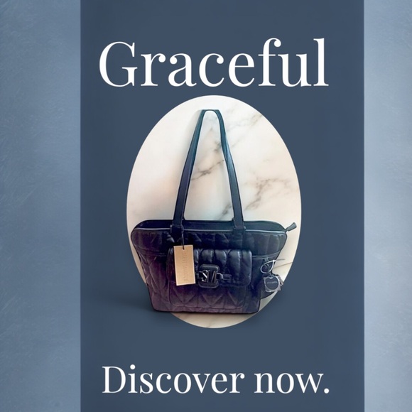 New! STEVE MADDEN Black Tote with Change Purse. Lots of pockets and compartments - Picture 10 of 16